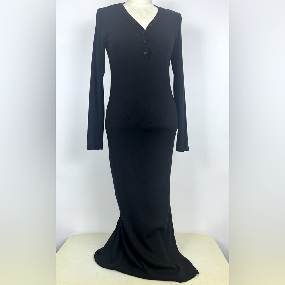 Stateside Black Long Sleeve Dress